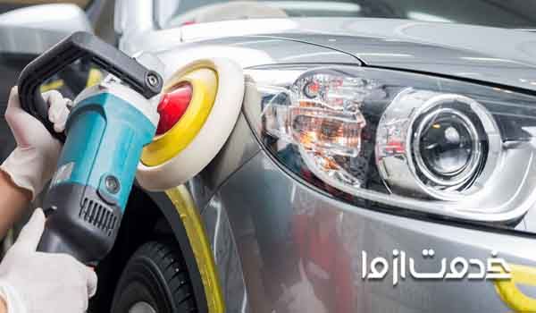 هزینه پولیش ماشین